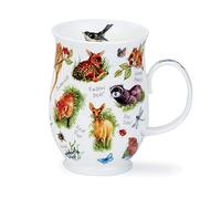 SU-Anil-WM Wood Mouse Animal Life Bone China Mug - Suffolk Shape 0.3l
