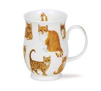 SU-Cats-GI Ginger Cats Staffordshire Fine Bone China Mug - Suffolk Shape 0.31l