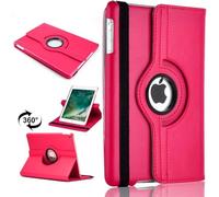 SU Leather Rotate 360° Stand Case For Apple iPad Air 3 2019 3rd GENERATION and iPad Pro 10.5 2017 A1701 A1709 Auto Wake/Sleep Cover (Pink)