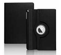 SU Leather Rotate 360° Stand Case For Apple iPad Air 3 2019 3rd GENERATION and iPad Pro 10.5 2017 A1701 A1709 Auto Wake/Sleep Cover (Black)