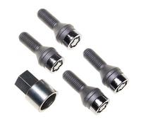27207SU Wheel Lock Bolts SU M12 x 1,5, cone seat, shaft length 25,5 mm, Overall length 49,5 mm, Hex size 19mm, Key diameter 25,8 mm