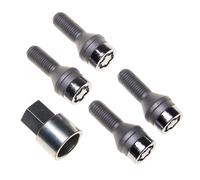 27207SU Wheel Lock Bolts SU M12 x 1,5, cone seat, shaft length 25,5 mm, Overall length 49,5 mm, Hex size 19mm, Key diameter 25,8 mm