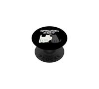 Su-purr-natural Cativity Funny Cat Pun PopSockets Adhesive PopGrip