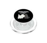 Su-purr-natural Cativity Funny Cat Pun PopSockets PopGrip for MagSafe