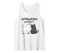 Su-Purr-Natural Cativity Funny Cat Pun Tank Top