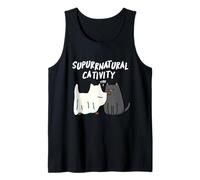 Su-Purr-Natural Cativity Funny Cat Pun Tank Top