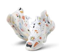 Su1shi Food Pattern Men's Running Shoe 11men（EUR45）