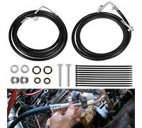 SU33468 Air Conditioning Replacement Lines Rear AC Line Set Fit for 2007-2014 Chevy Suburban/Cadillac Escalade ESV/Yukon XL Rear High-Pressure A/C Hose Kit Comes with Nylon Cable Ties SU3346