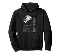 SU57 Felon Jet Fighters-Spec Pullover Hoodie