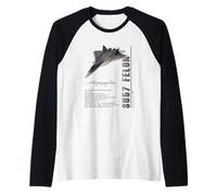 SU57 Felon Jet Fighters-Spec Raglan Baseball Tee