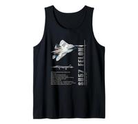 SU57 Felon Jet Fighters-Spec Tank Top