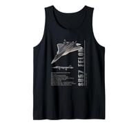 SU57 Felon Jet Fighters-Spec Tank Top