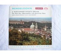 SUA 10514 Mendelssohn Midsummer Nights Dream Prague Symphony Vaclav Smetacek LP