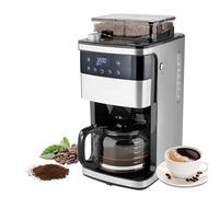 SUABON 12-Cup Drip Coffee Maker, Grind And Brew Automatic Coffee Machine With Built-In Burr Coffee Grinder, Programmable Coffee Machine With Timer, 1.5L Water Tank