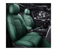 SUAGFW Car Seat Cushions For Cayman 2013-2016 Custom Fit Car Seat Covers Accessories Full Set Middle Perforated Leather Specific Car Seat Accessories(GREEN)