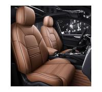 SUAGFW Car Seat Cushions For Cayman 2013-2016 Custom Fit Car Seat Covers Accessories Full Set Middle Perforated Leather Specific Car Seat Accessories(Brown)