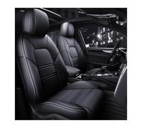 SUAGFW Car Seat Cushions For Cayman 2013-2016 Custom Fit Car Seat Covers Accessories Full Set Middle Perforated Leather Specific Car Seat Accessories(Black)