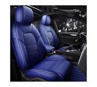 SUAGFW Car Seat Cushions For Cayman 2013-2016 Custom Fit Car Seat Covers Accessories Full Set Middle Perforated Leather Specific Car Seat Accessories(Blue)