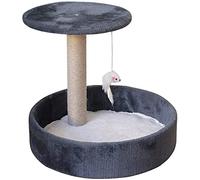 SUAIPA Cat Tower with Cozy Plush Cat Condo, Cat Tree with Bed and Sisal Scratching Post for Large Cats