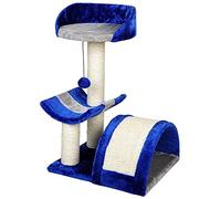SUAIPA Cat Tree with Scratching Pad and Perch, Kitten Activity Centre with Hanging Ball