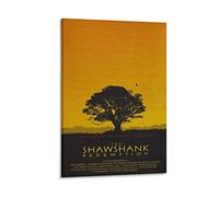 SUAJ The Shawshank Redemption Classic Movie Poster Poster Decorative Painting Canvas Wall Art Living Room Posters Bedroom Painting 12x18inch(30x45cm)