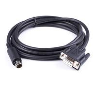 Suamdoen PLC Programming Cable 1761-cbl-pm02 Pinout to Mini 8p Din Male to DB9 Female Cable Without Driver