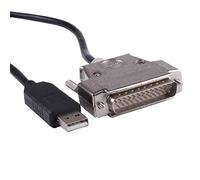 Suamdoen USB to DB25 Male Serial Converter Apdater Null Modem Crossover Printer Cable FTDI Driver Programming for Epson TM-T88V Printer