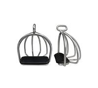 Suammiitstrieadea 2 Pcs Horse Riding Stirrups Equestrian Tool for Safety Horse Riding Accessories 11.5 x 3.3cm