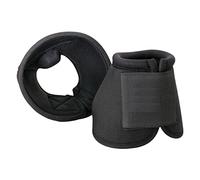 Suammiitstrieadea Long Lasting Horse Bell Boots Shock Absorbing for Equestrian Accessories S, Black, S