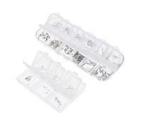 Suammiitstrieadea Watch Bezel Inner Case Button Spring with Box Lightweight Watch Button Spring