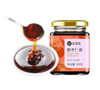 Suan Zao Ren Paste (Jujube Seed Paste) - 300g Jar, Natural Sour Jujube Kernel Paste - No Artificial Additives