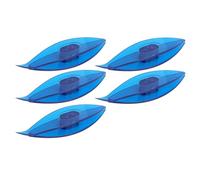 Suanzua Blue Phoenix Eye Shuttles Tools Bobbin Plastic Transparent Sewing Accessories Weaving Tools Bottom Line Bobbin