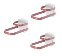 Suanzua Multifunctional Clothes Hanger Storage Rack Punch-Free Wall-Mounted Double-Layer Foldable Clothes Rack Storage Rack C