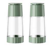Suanzua Pepper Grinder Manual Peppercorns Sea Salt Grinding Bottle Pepper Powder Grinding Household Seasoning Bottle Green