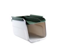 Suanzua Shelf Shoe Organizer Space-Saving Locker Organizer of Shoes Dark Green