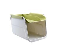 Suanzua Shelf Shoe Organizer Space-Saving Locker Organizer of Shoes Light Green