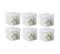 Suanzua Storage Box Organizer of Refrigerator with Cover Storage Room Organization for Vegetable, Fruits and Kitchen Food