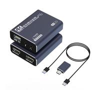 Suanzua Video Capture Card -Compatible 4K 60Hz 30Hz USB 3.0 C 1080P 60fps 30fps HD Recorder Capturing for Game Live
