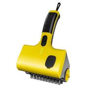 Suanzua Wireless Electric Barbecue Grill Cleaning Brush, Household Kitchen Tile Cleaning Brush Replaceable Brush Heads