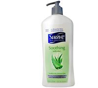 Suave Skin Solutions Soothing with Aloe Body Lotion for Unisex, 18 Ounce by Suave