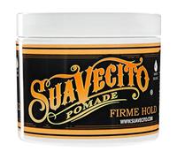 Suavecito Firme Strong Hold Pomade, Strong Hold Pomade For Men, Medium Shine Water Based Wax Flake Free Hair Gel, Easy To Wash Out, All Day Hold For All Hairstyles, 4oz/113g