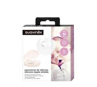 Suavinex 3304105 Nipple Shields Pack of 2 Transparent