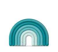 Suavinex, Baby Teether Flexible Lightweight Silicone Rainbow Blue + 0 Months