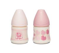 SUAVINEX BIBERON 150ML ANATOMICO SILICONE 1S ROSA