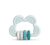 Suavinex, Didactic Teething Ring for Babies +6 Months Soft and Lightweight Teething Ring Cloud Blue