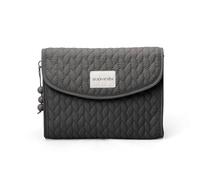 Suavinex, Newborn Baby Toiletry Bag, Sturdy Fabric, Flap Closure with Magnet, Waterproof, for Organizing and Carrying Baby Grooming Accessories, Practical and Comfortable, Easy to Clean, Grey, Grey,