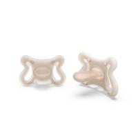 Suavinex, Pack of 2 Zero Zero Newborn Dummies, Physiological SX Pro Teat for Babies from -2 to 2 Months, for Premature Babies, Hypoallergenic, Suitable for Sensitive Skin, Skin-Friendly, Light