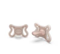 Suavinex, Pack of 2 Zero Zero Newborn Pacifiers, SX Pro Teats, Babies 0-6 Months, Hypoallergenic, Suitable for Sensitive Skin, Silicone, Oral Development, Compatible with Breastfeeding, Medium
