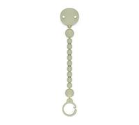 Suavinex, Silicone Dummy Chain, Dummy Strap for Babies + 0 Months, Soft and Flexible, One Piece Design, Colour Essence Green
