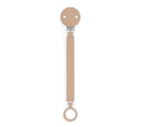 Suavinex, Silicone Pacifier Clip, Pacifier Clip with Flat Silicone Ribbon, Dummy Clip for Babies + 0 Months, Clip with Silicone Plate, Dummy Clip for Wonder Dummy, Cork